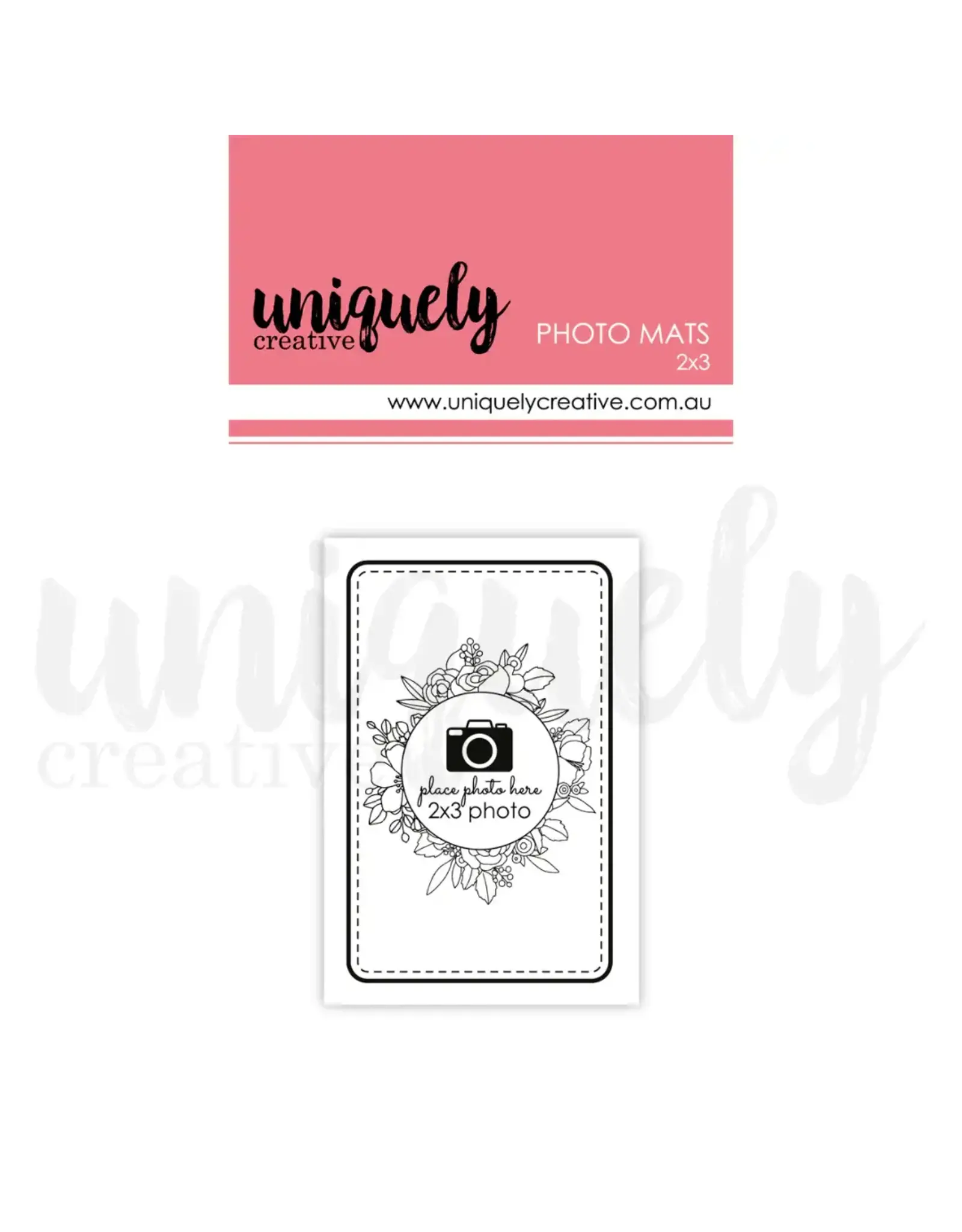 UNIQUELY CREATIVE UNIQUELY CREATIVE 2x3 PHOTO MATS