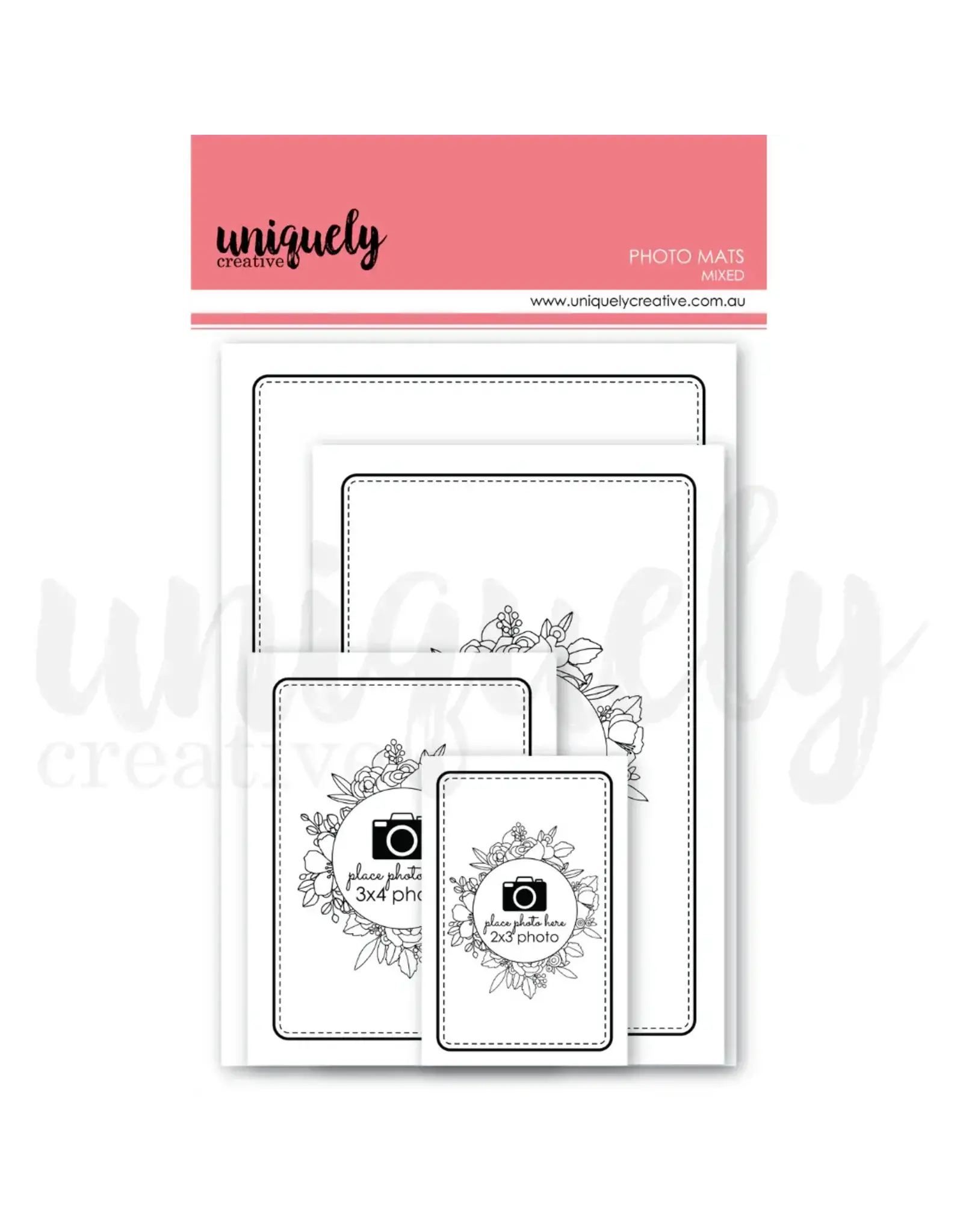 UNIQUELY CREATIVE UNIQUELY CREATIVE MIXED PHOTO MATS