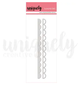 UNIQUELY CREATIVE UNIQUELY CREATIVE SLIMLINE SCALLOP STRIP DIE SET
