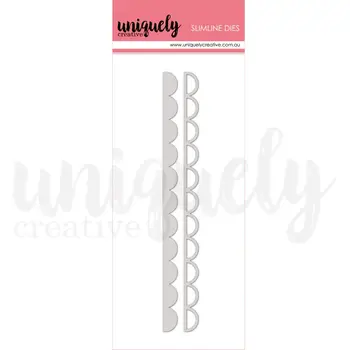UNIQUELY CREATIVE UNIQUELY CREATIVE SLIMLINE SCALLOP STRIP DIE SET
