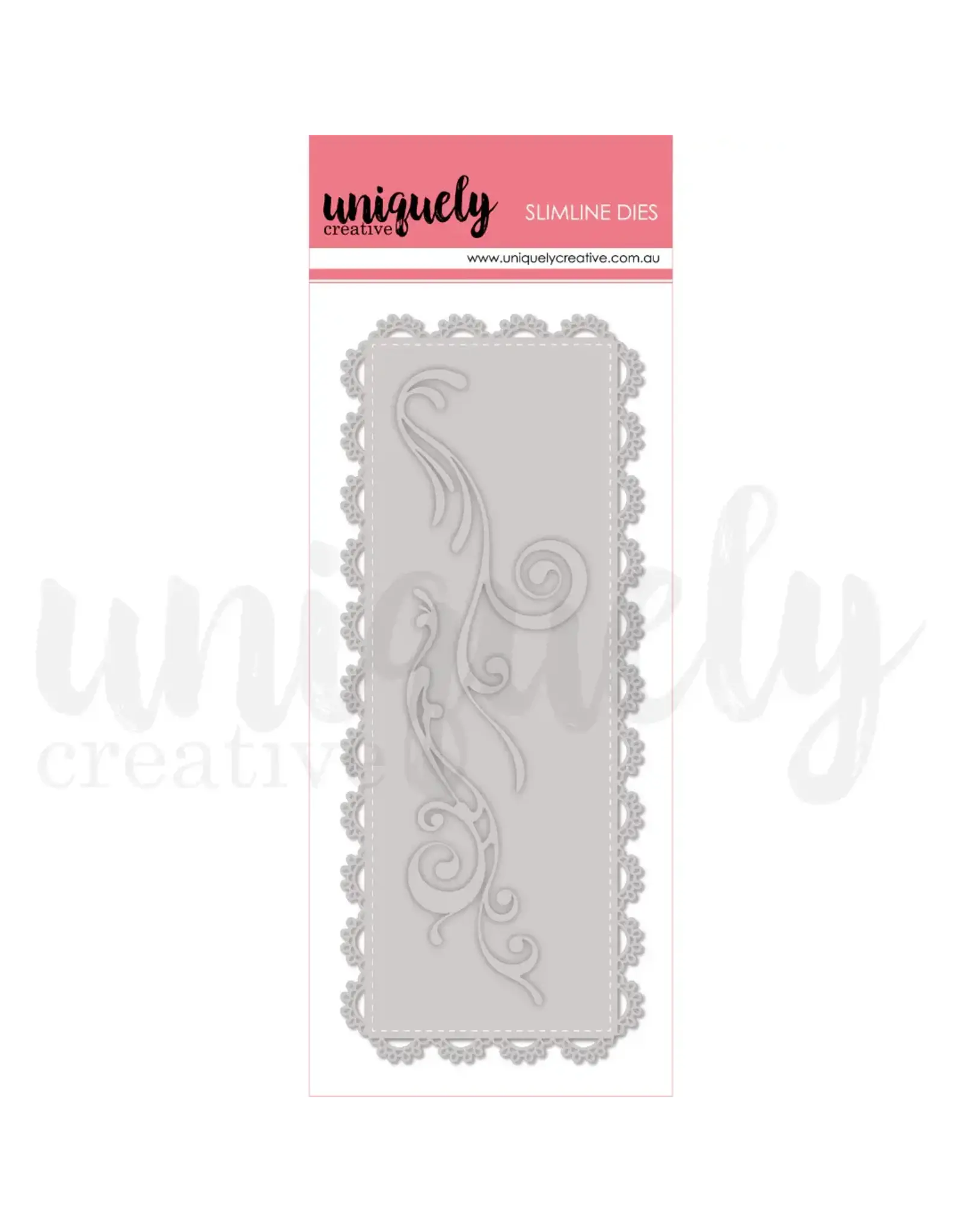 UNIQUELY CREATIVE UNIQUELY CREATIVE SLIM LACE & FLOURISHES DIE SET