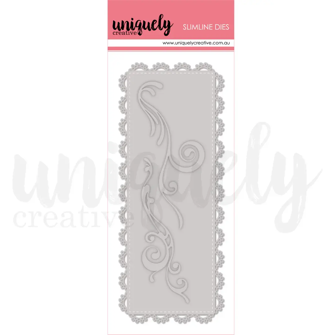UNIQUELY CREATIVE UNIQUELY CREATIVE SLIM LACE & FLOURISHES DIE SET