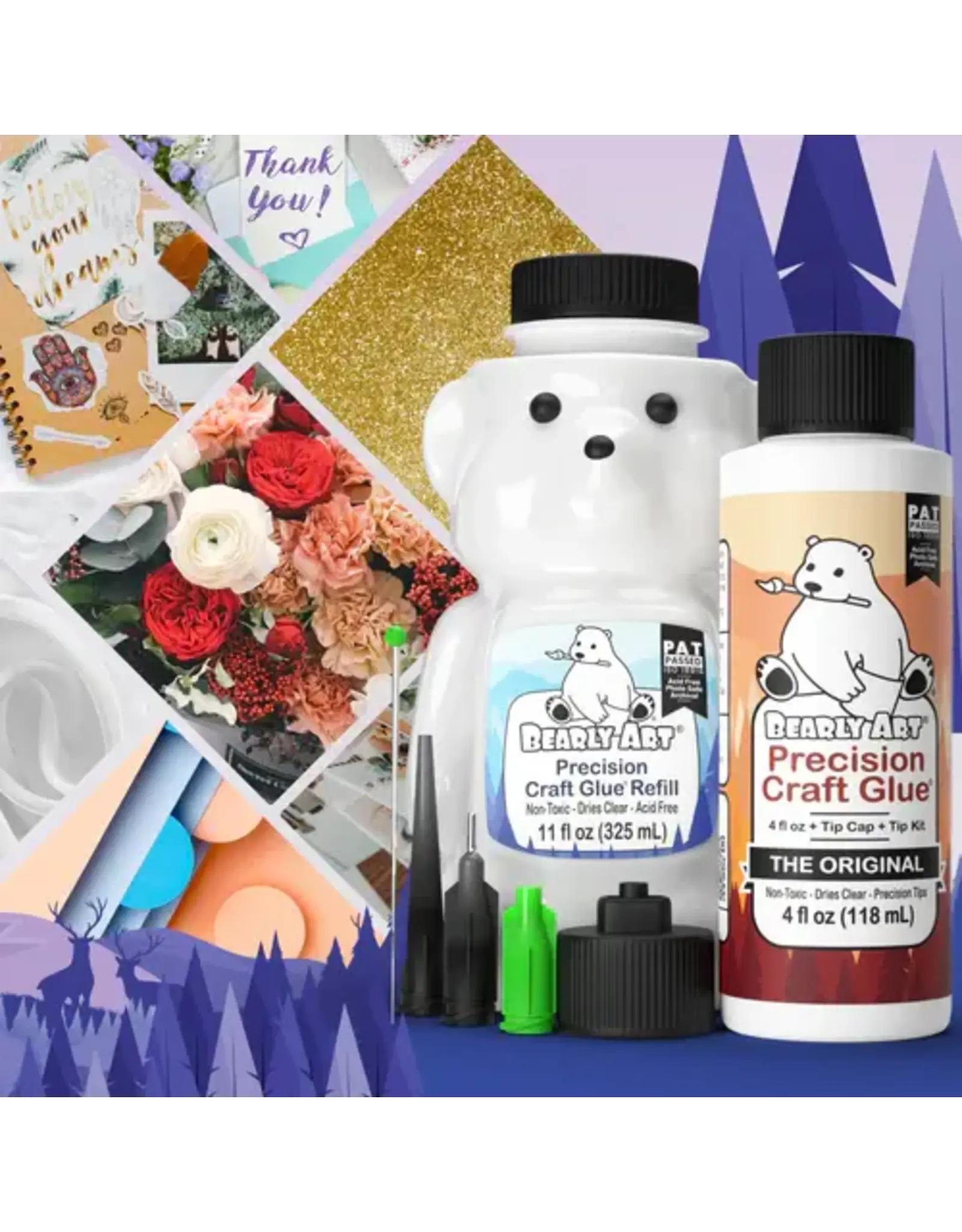 BEARLY-ART BEARLY-ART PRECISION CRAFT GLUE BUNDLE