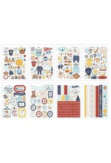 ECHO PARK PAPER ECHO PARK BABY ON BOARD BOY 6x8 STICKER BOOK