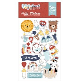 ECHO PARK PAPER ECHO PARK BABY ON BOARD BOY PUFFY STICKERS