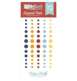 ECHO PARK PAPER ECHO PARK BABY ON BOARD BOY ENAMEL DOTS