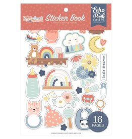 ECHO PARK PAPER ECHO PARK BABY ON BOARD GIRL 6x8 STICKER BOOK