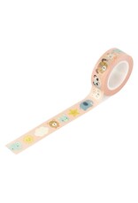 ECHO PARK PAPER ECHO PARK BABY ON BOARD GIRL NEW ARRIVAL ANIMALS WASHI TAPE 30'