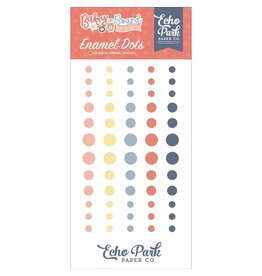 ECHO PARK PAPER ECHO PARK BABY ON BOARD GIRL ENAMEL DOTS