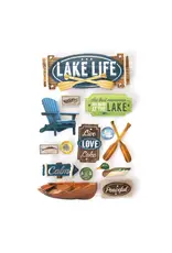 PAPER HOUSE PRODUCTIONS PAPER HOUSE LAKE LIFE 3D STICKERS