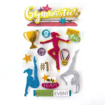 PAPER HOUSE PRODUCTIONS PAPER HOUSE GYMNASTICS 3D STICKERS