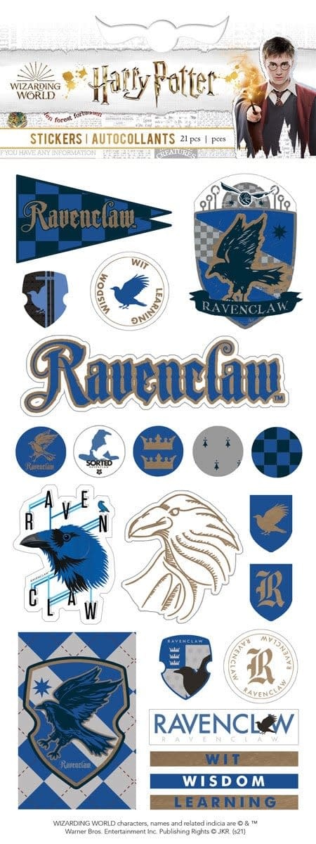 PAPER HOUSE PRODUCTIONS PAPER HOUSE HARRY POTTER RAVENCLAW HOUSE PRIDE FOILED STICKERS