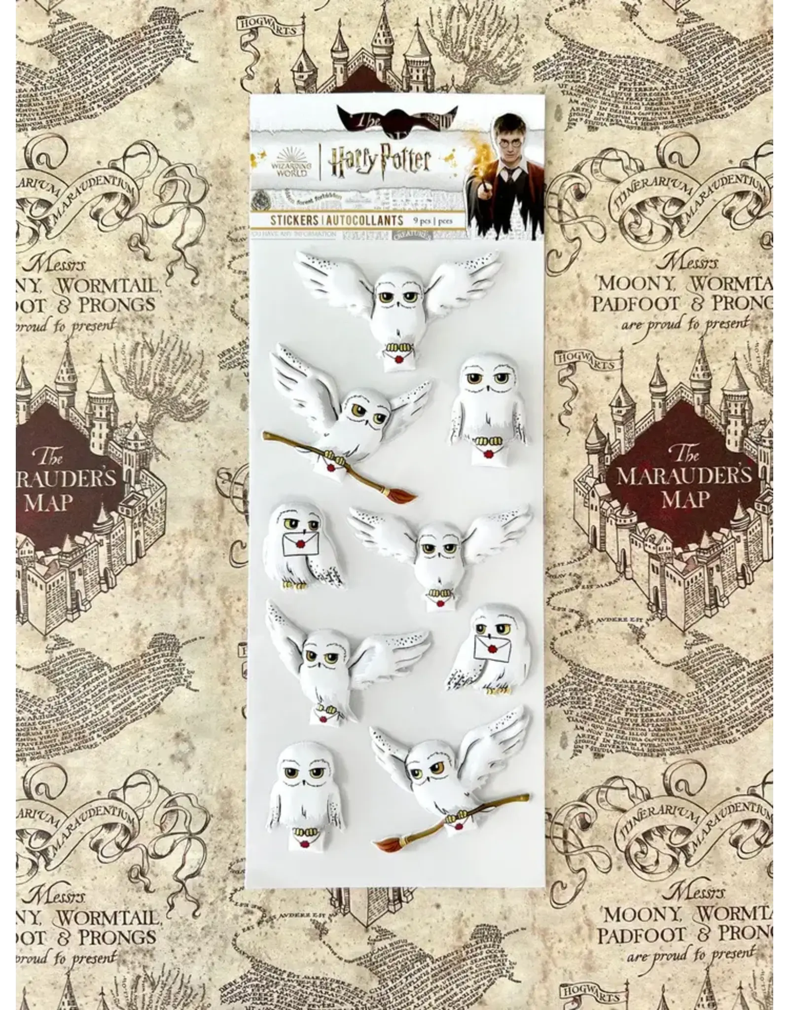 PAPER HOUSE PRODUCTIONS PAPER HOUSE HARRY POTTER HEDWIG PUFFY STICKERS