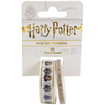 PAPER HOUSE PRODUCTIONS PAPER HOUSE HARRY POTTER CREST WASHI TAPE 2PK