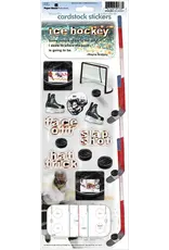 PAPER HOUSE PRODUCTIONS PAPER HOUSE HOCKEY CARDSTOCK STICKERS