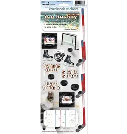 PAPER HOUSE PRODUCTIONS PAPER HOUSE HOCKEY CARDSTOCK STICKERS