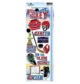 PAPER HOUSE PRODUCTIONS PAPER HOUSE ICE HOCKEY CARDSTOCK STICKERS
