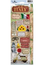 PAPER HOUSE PRODUCTIONS PAPER HOUSE ITALY CARDSTOCK STICKERS