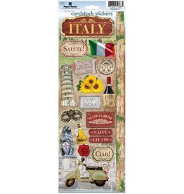 PAPER HOUSE PRODUCTIONS PAPER HOUSE ITALY CARDSTOCK STICKERS