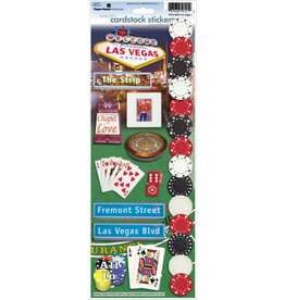 PAPER HOUSE PRODUCTIONS PAPER HOUSE LAS VEGAS CARDSTOCK STICKERS