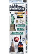 PAPER HOUSE PRODUCTIONS PAPER HOUSE NEW YORK CITY CARDSTOCK STICKERS