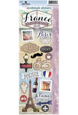 PAPER HOUSE PRODUCTIONS PAPER HOUSE FRANCE CARDSTOCK STICKERS
