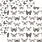 PAPER HOUSE PRODUCTIONS PAPER HOUSE BLACK WATERCOLOR BUTTERFLIES 12X12 CARDSTOCK