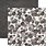 PAPER HOUSE PRODUCTIONS PAPER HOUSE BLACK WATERCOLOR POLKA DOTS 12X12 CARDSTOCK