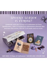 SPELLBINDERS ****PRE-COMMANDE**** SPELLBINDERS 13 DAYS OF CRAFTOWEEN