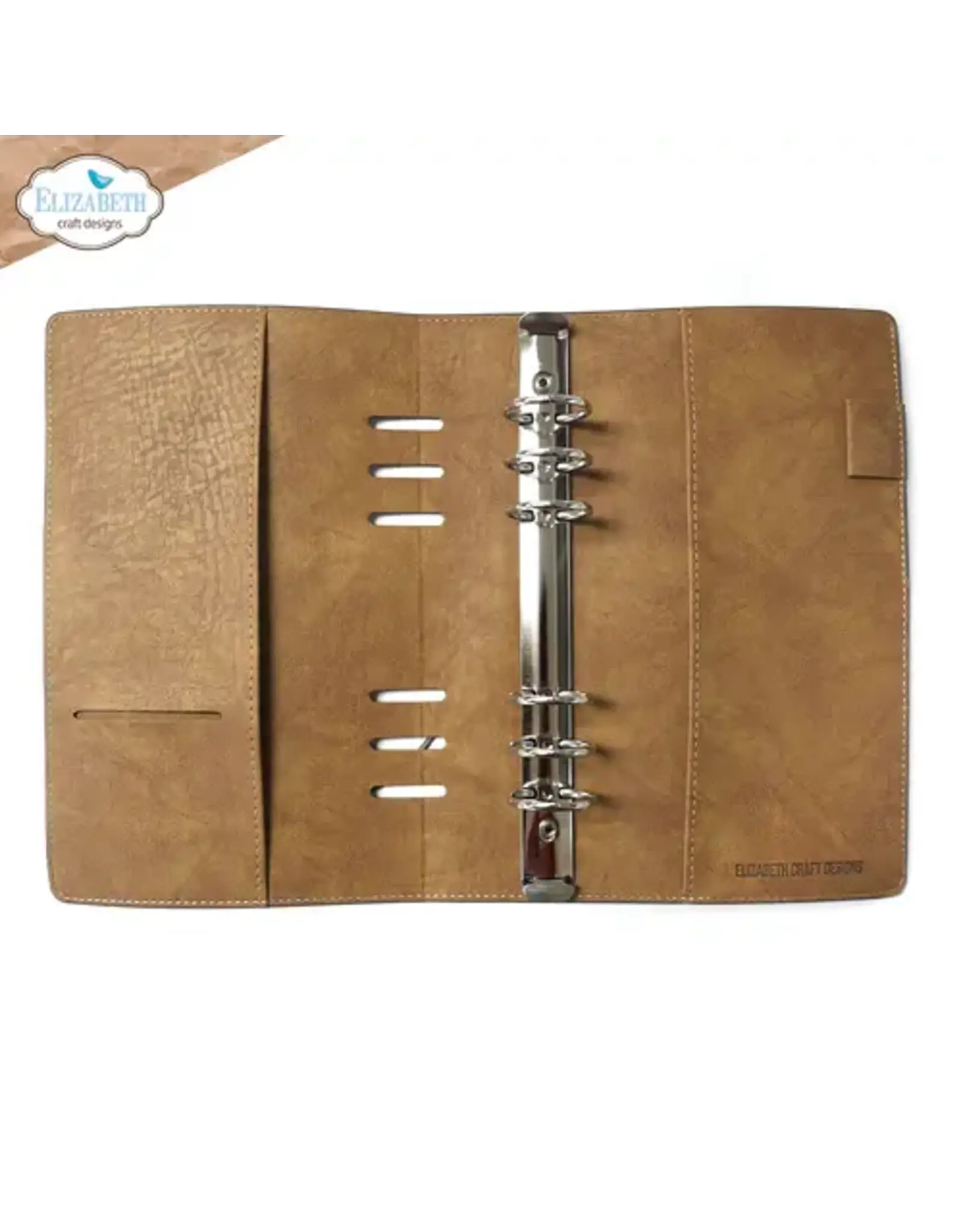 ELIZABETH CRAFT DESIGNS ELIZABETH CRAFT DESIGNS PLANNER ESSENTIALS TAUPE A5 PLANNER