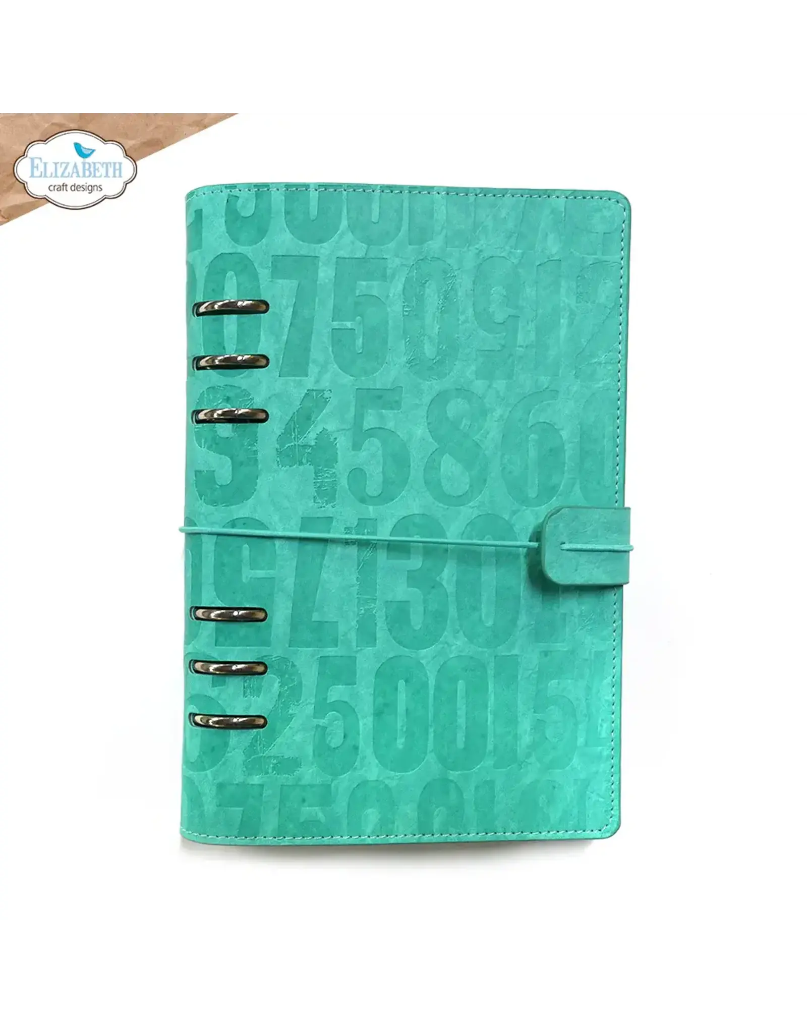 ELIZABETH CRAFT DESIGNS ELIZABETH CRAFT DESIGNS PLANNER ESSENTIALS BERMUDA BLUE A5 PLANNER