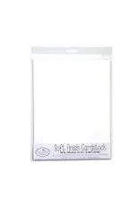 ELIZABETH CRAFT DESIGNS ELIZABETH CRAFT DESIGNS WHITE 8.5X11 SOFT FINISH CARDSTOCK 240G/90LB 25/PK