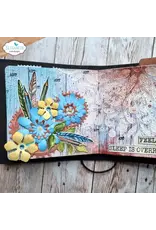 ELIZABETH CRAFT DESIGNS ELIZABETH CRAFT DESIGNS ART JOURNAL SPECIALS BY DEVID GRUNGY WOOD 12X12 PAPER PACK