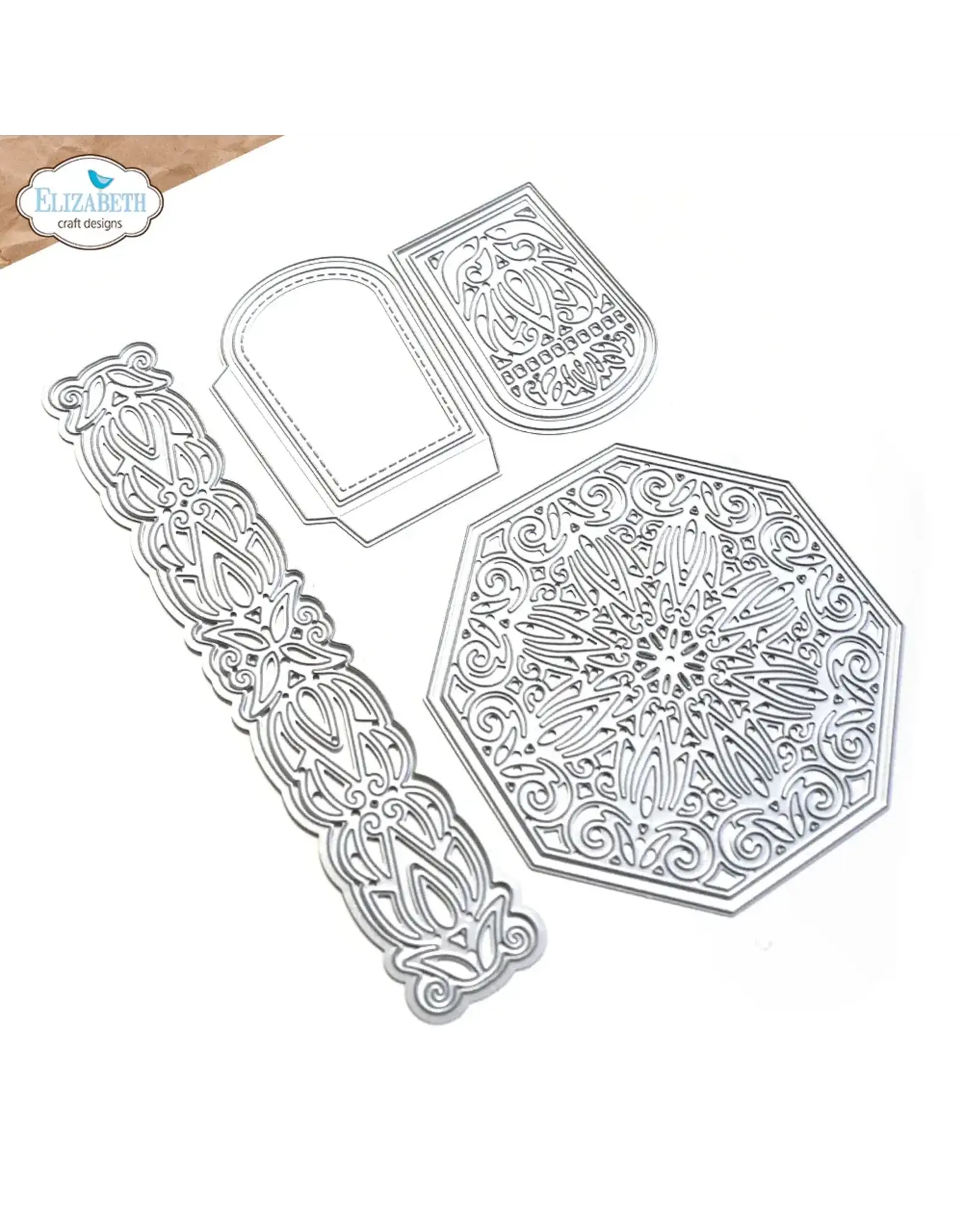 ELIZABETH CRAFT DESIGNS ELIZABETH CRAFT DESIGNS DECORATIVE DIMENSIONAL BASKET DIE SET