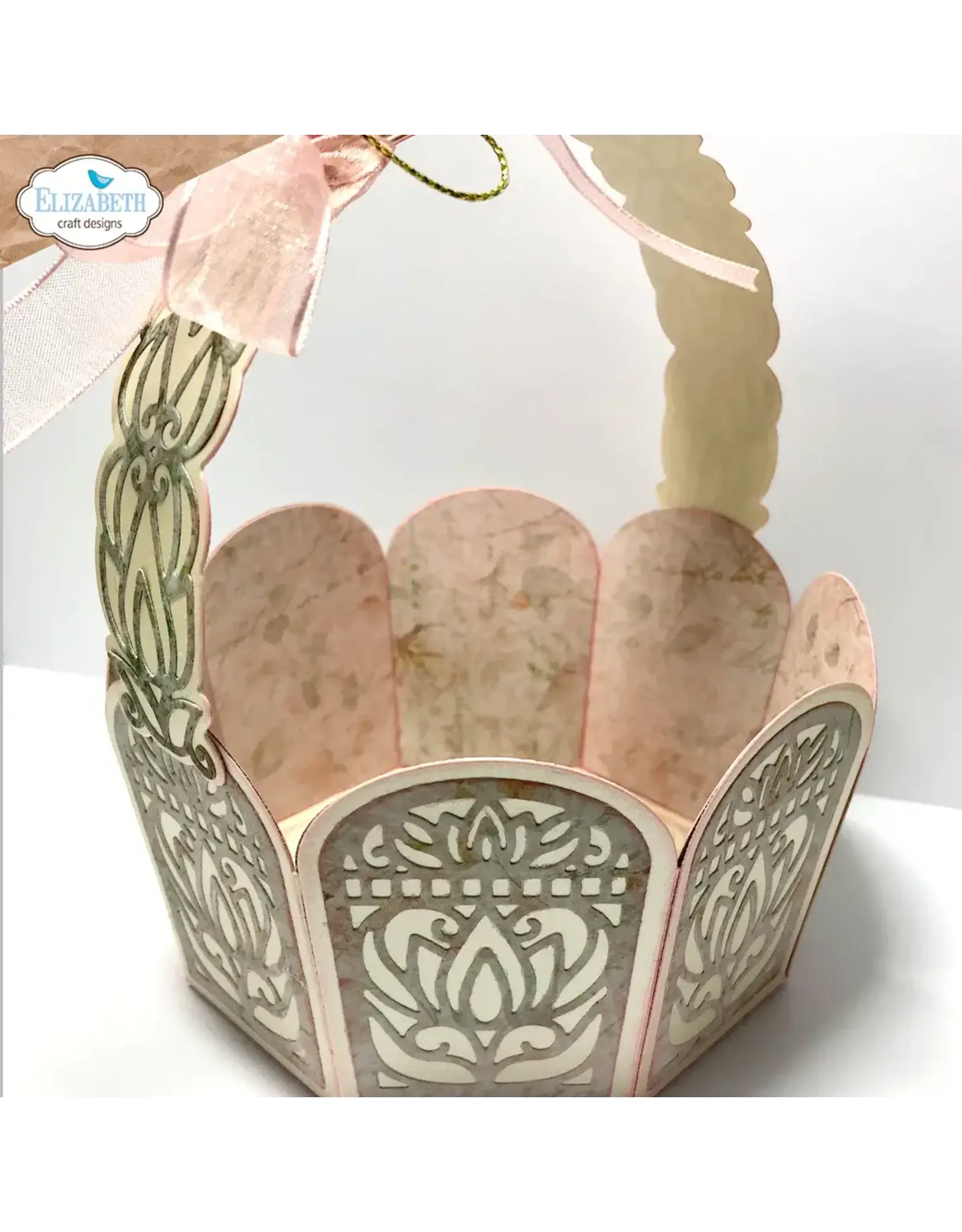 ELIZABETH CRAFT DESIGNS ELIZABETH CRAFT DESIGNS DECORATIVE DIMENSIONAL BASKET DIE SET