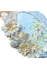 ELIZABETH CRAFT DESIGNS ELIZABETH CRAFT DESIGNS FLORAL GREENERY 3 DIE SET