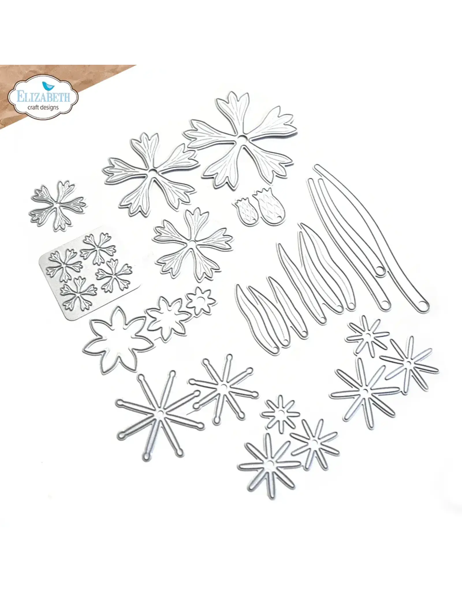 ELIZABETH CRAFT DESIGNS ELIZABETH CRAFT DESIGNS CORNFLOWER DIE SET