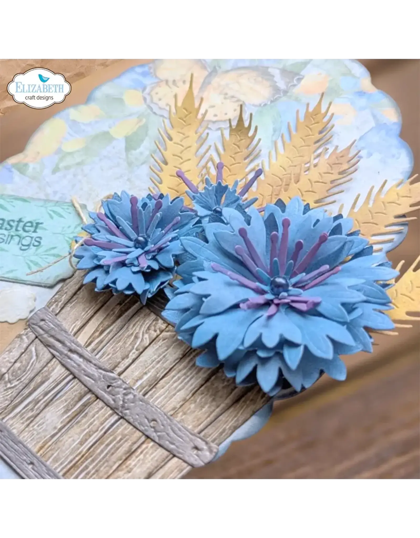 ELIZABETH CRAFT DESIGNS ELIZABETH CRAFT DESIGNS CORNFLOWER DIE SET