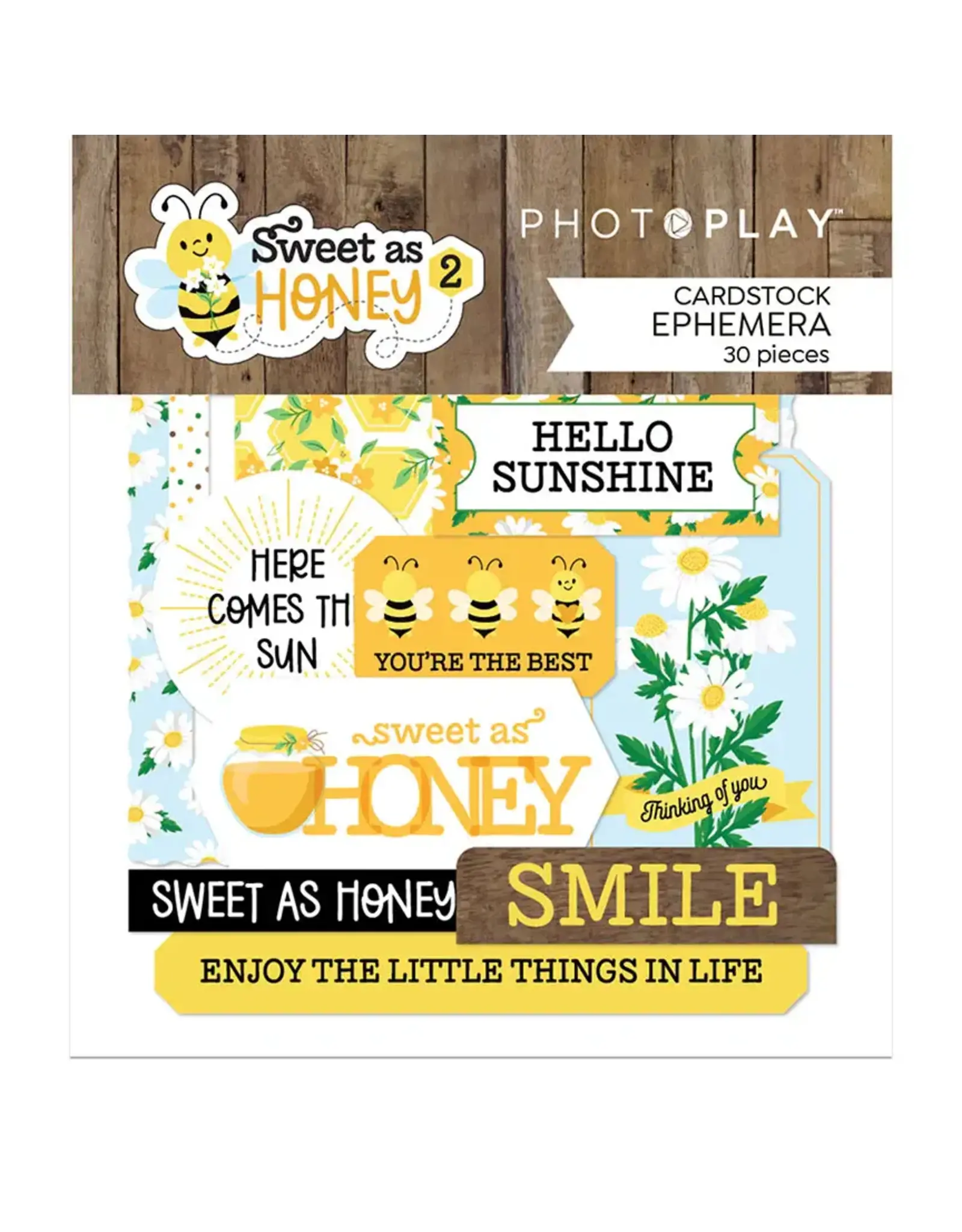 PHOTOPLAY PAPER PHOTOPLAY SWEET AS HONEY 2 CARDSTOCK EPHEMERA