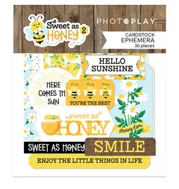 PHOTOPLAY PAPER PHOTOPLAY SWEET AS HONEY 2 CARDSTOCK EPHEMERA