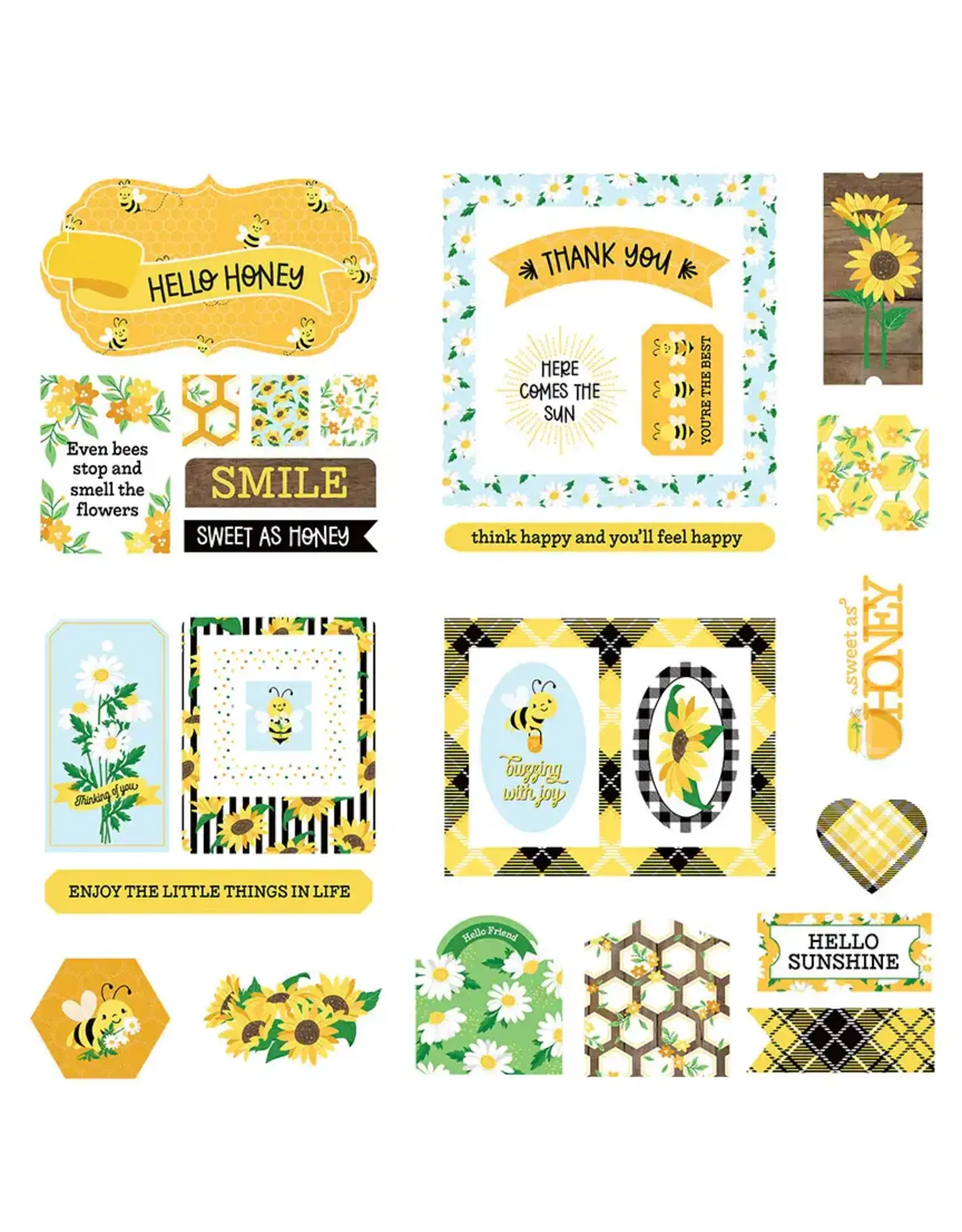 PHOTOPLAY PAPER PHOTOPLAY SWEET AS HONEY 2 CARDSTOCK EPHEMERA
