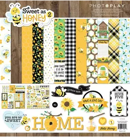 PHOTOPLAY PAPER PHOTOPLAY SWEET AS HONEY 2 12x12 COLLECTION PACK