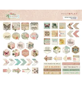 PHOTOPLAY PAPER PHOTOPLAY BEAUTIFUL JUNQUE EPOXY DIES PAPER PACK