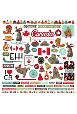 PHOTOPLAY PAPER PHOTOPLAY O CANADA 2 ELEMENT STICKER SHEET