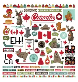 PHOTOPLAY PAPER PHOTOPLAY O CANADA 2 ELEMENT STICKER SHEET