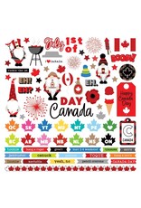 PHOTOPLAY PAPER PHOTOPLAY A YEAR WITH MY GNOMIES CANADA PAPER ELEMENT STICKERS 12X12