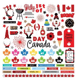 PHOTOPLAY PAPER PHOTOPLAY A YEAR WITH MY GNOMIES CANADA PAPER ELEMENT STICKERS 12X12