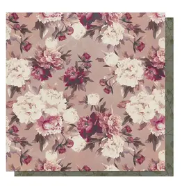 PHOTOPLAY PAPER PHOTOPLAY MIDNIGHT GARDEN DREAMY FLORAL 12x12 CARDSTOCK