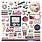 PHOTOPLAY PAPER PHOTOPLAY MIDNIGHT GARDEN ELEMENT STICKER SHEET