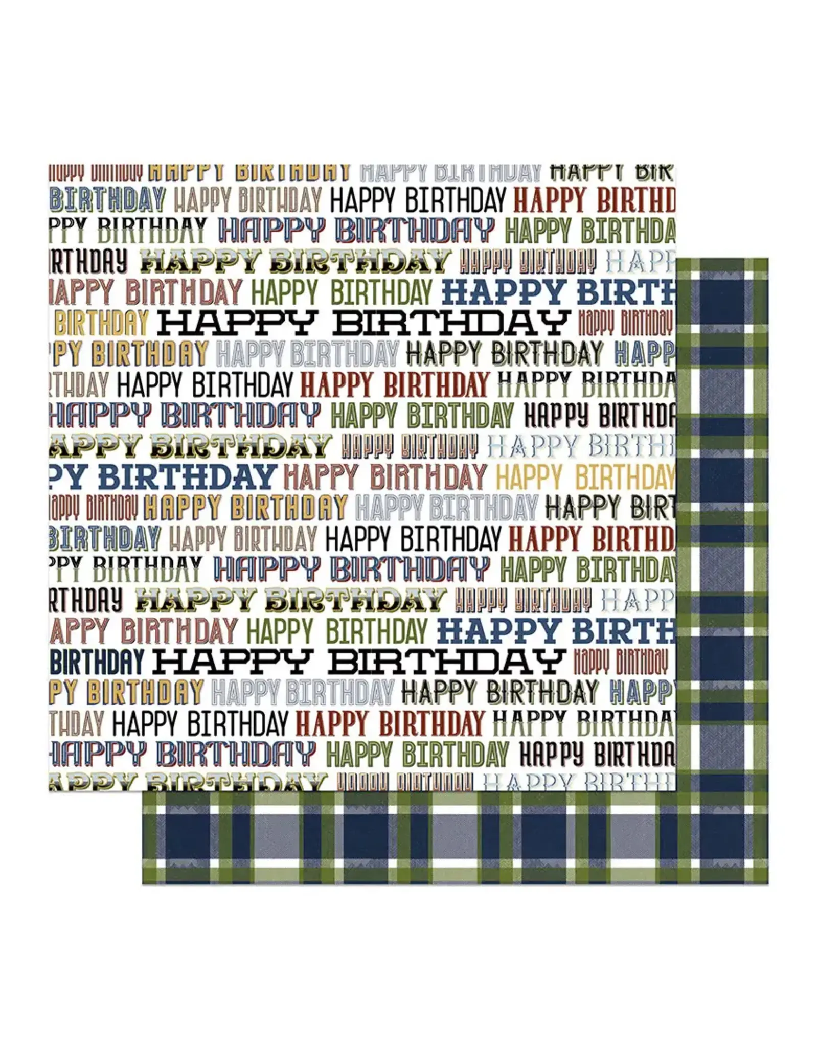 PHOTOPLAY PAPER PHOTOPLAY BIRTHDAY BASH YOU'RE A CLASSIC 12x12 CARDSTOCK